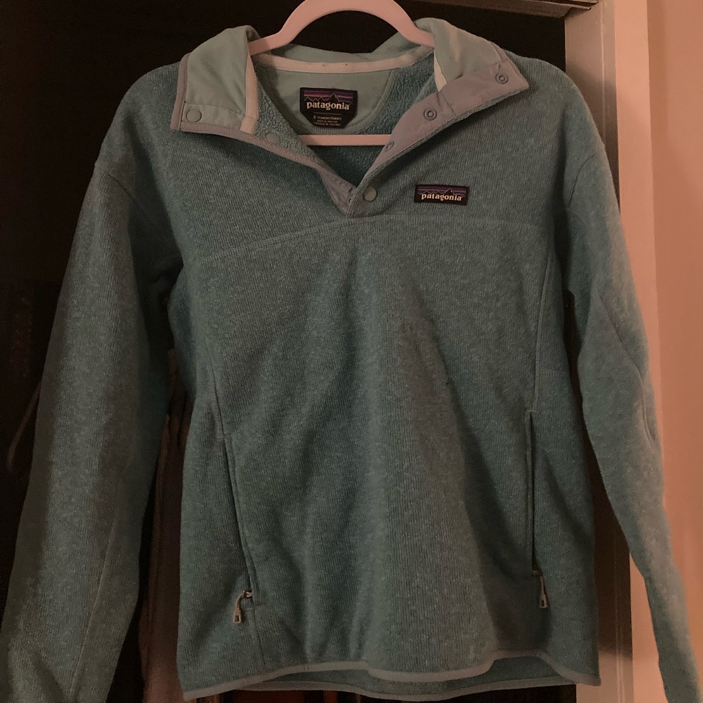 Patagonia Blue Snap-T Fleece